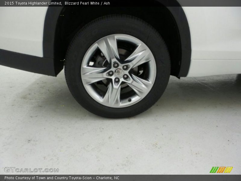 Blizzard Pearl White / Ash 2015 Toyota Highlander Limited
