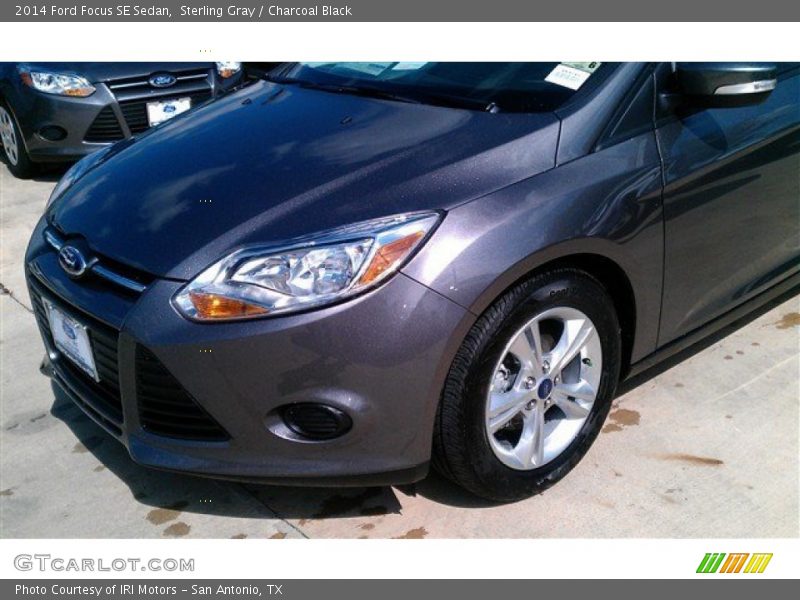 Sterling Gray / Charcoal Black 2014 Ford Focus SE Sedan