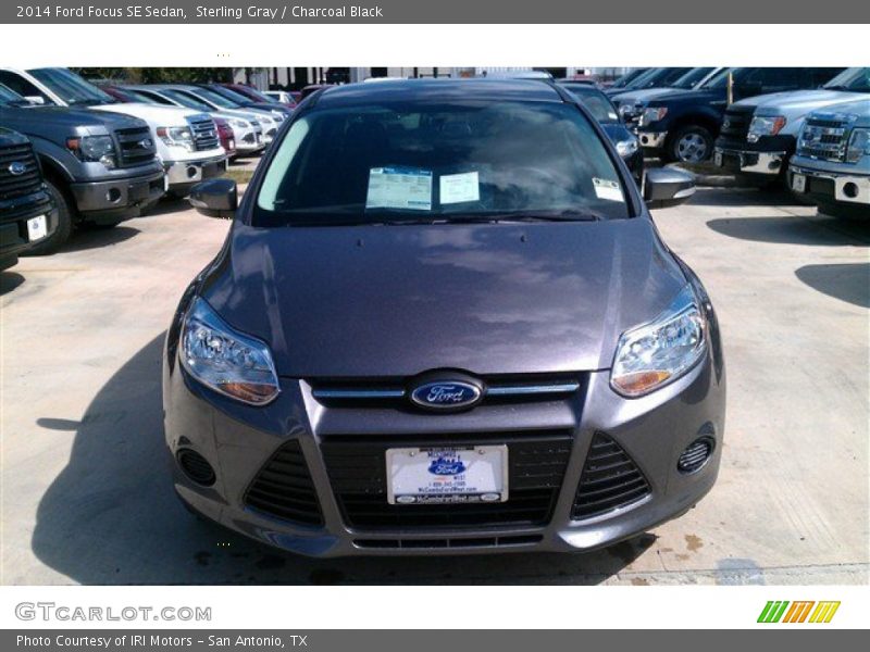Sterling Gray / Charcoal Black 2014 Ford Focus SE Sedan