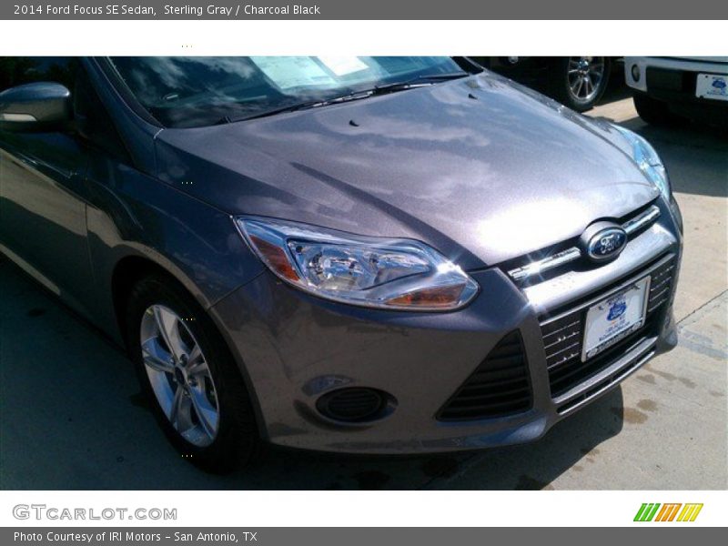 Sterling Gray / Charcoal Black 2014 Ford Focus SE Sedan