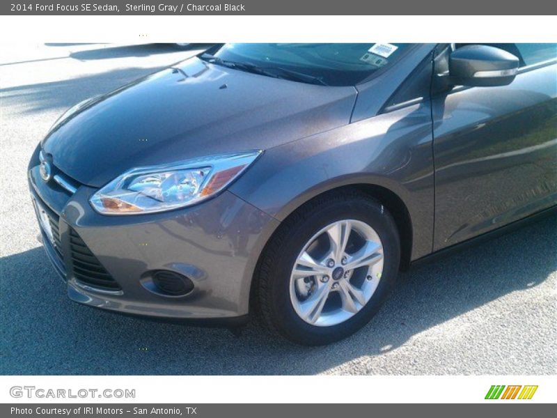Sterling Gray / Charcoal Black 2014 Ford Focus SE Sedan