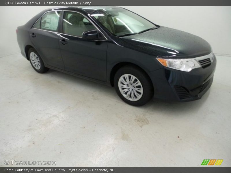 Cosmic Gray Metallic / Ivory 2014 Toyota Camry L
