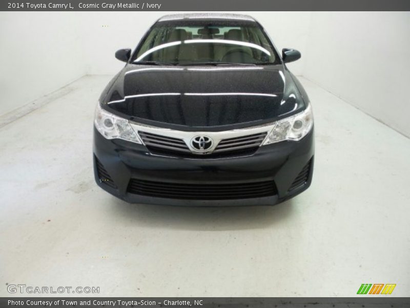 Cosmic Gray Metallic / Ivory 2014 Toyota Camry L