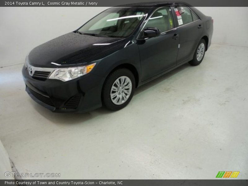 Cosmic Gray Metallic / Ivory 2014 Toyota Camry L