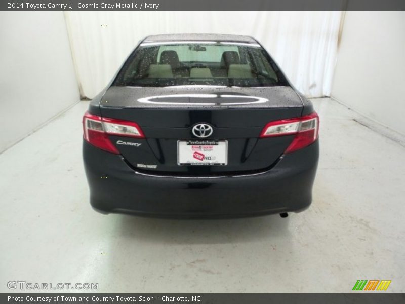 Cosmic Gray Metallic / Ivory 2014 Toyota Camry L