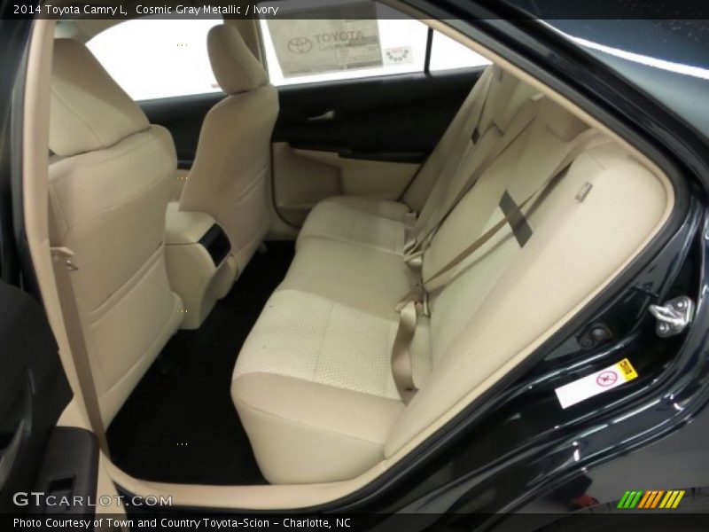 Cosmic Gray Metallic / Ivory 2014 Toyota Camry L