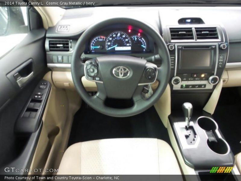 Cosmic Gray Metallic / Ivory 2014 Toyota Camry L