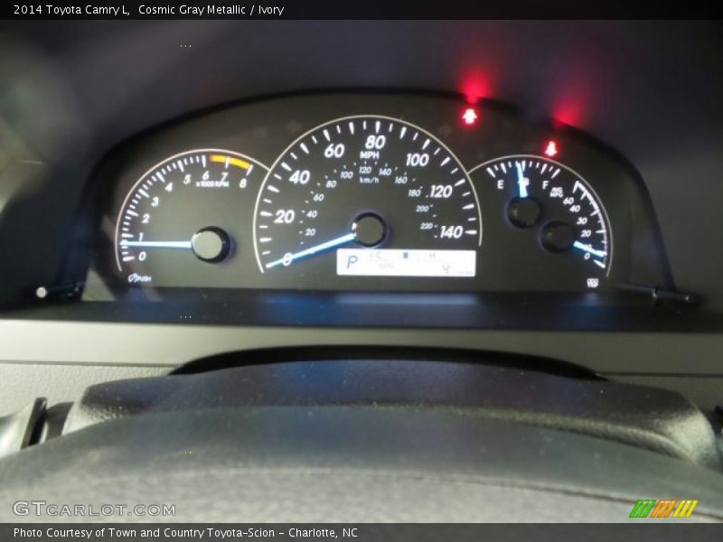 Cosmic Gray Metallic / Ivory 2014 Toyota Camry L