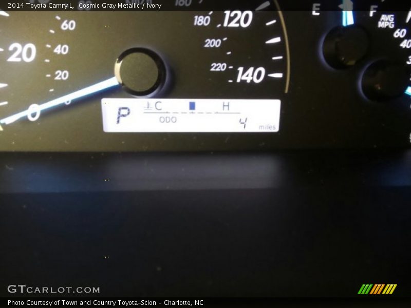 Cosmic Gray Metallic / Ivory 2014 Toyota Camry L
