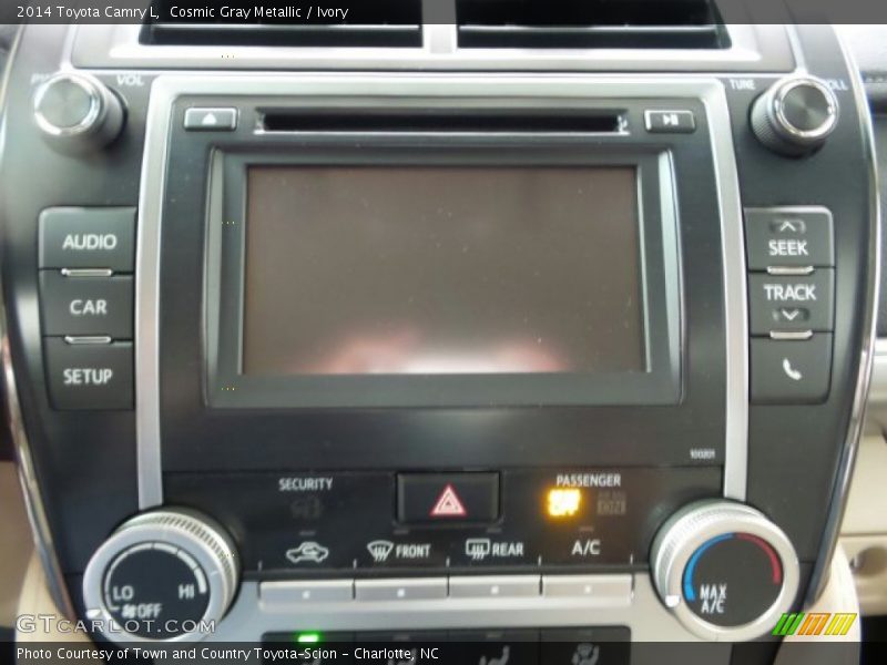 Cosmic Gray Metallic / Ivory 2014 Toyota Camry L