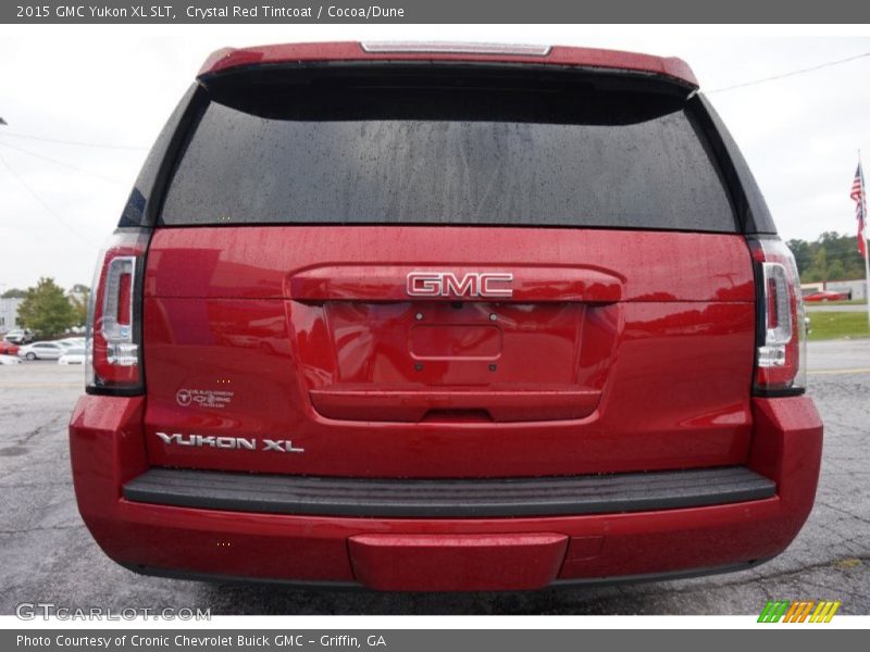 Crystal Red Tintcoat / Cocoa/Dune 2015 GMC Yukon XL SLT