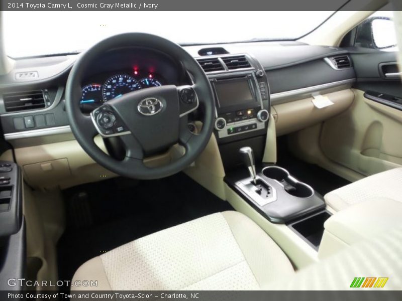 Cosmic Gray Metallic / Ivory 2014 Toyota Camry L