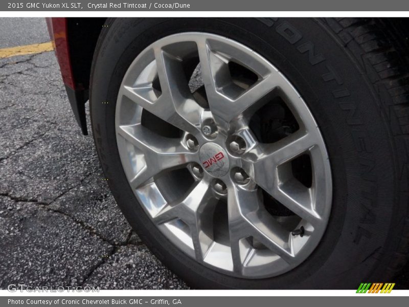 Crystal Red Tintcoat / Cocoa/Dune 2015 GMC Yukon XL SLT
