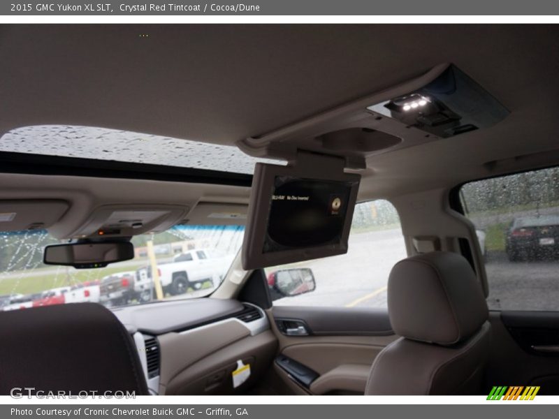 Crystal Red Tintcoat / Cocoa/Dune 2015 GMC Yukon XL SLT