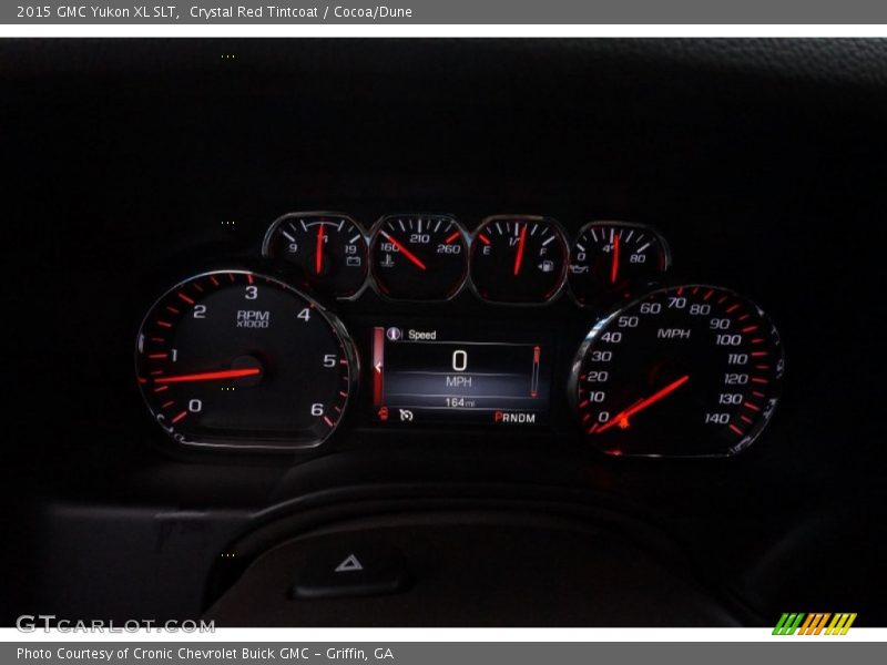 Crystal Red Tintcoat / Cocoa/Dune 2015 GMC Yukon XL SLT