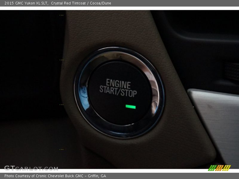 Crystal Red Tintcoat / Cocoa/Dune 2015 GMC Yukon XL SLT