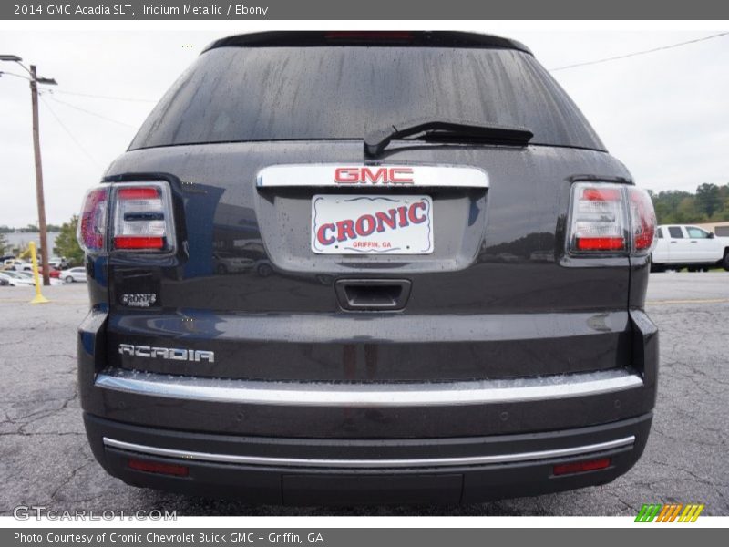 Iridium Metallic / Ebony 2014 GMC Acadia SLT