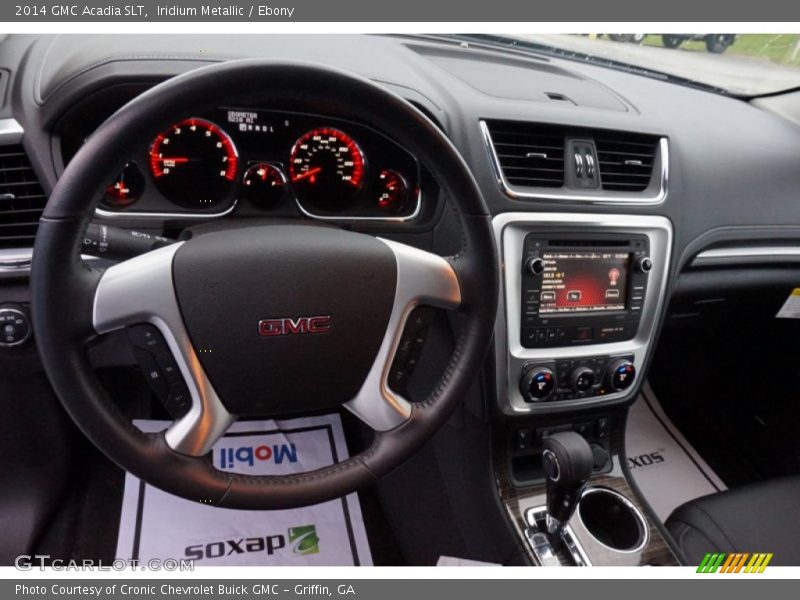 Iridium Metallic / Ebony 2014 GMC Acadia SLT