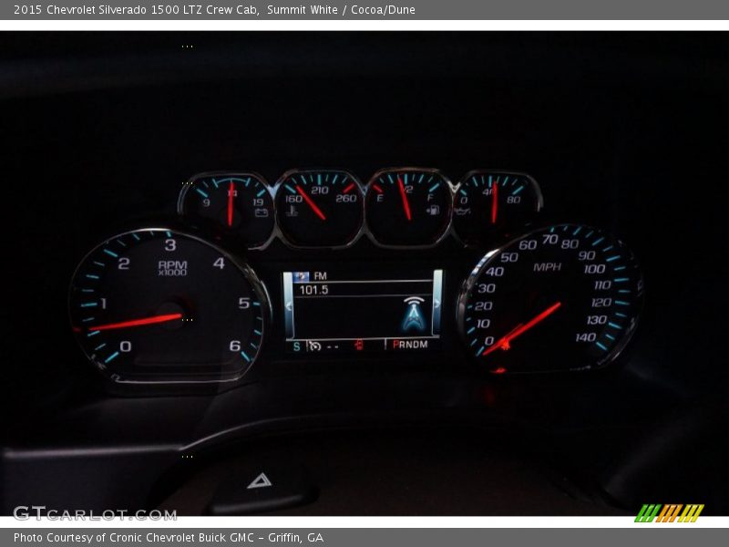  2015 Silverado 1500 LTZ Crew Cab LTZ Crew Cab Gauges