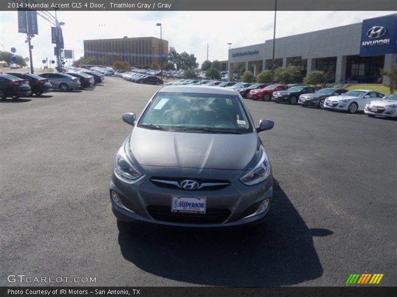 Triathlon Gray / Gray 2014 Hyundai Accent GLS 4 Door