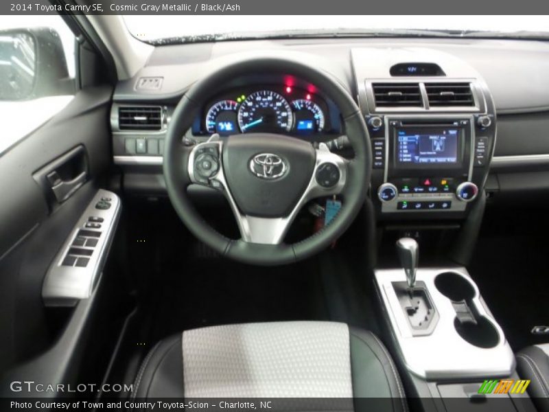 Cosmic Gray Metallic / Black/Ash 2014 Toyota Camry SE
