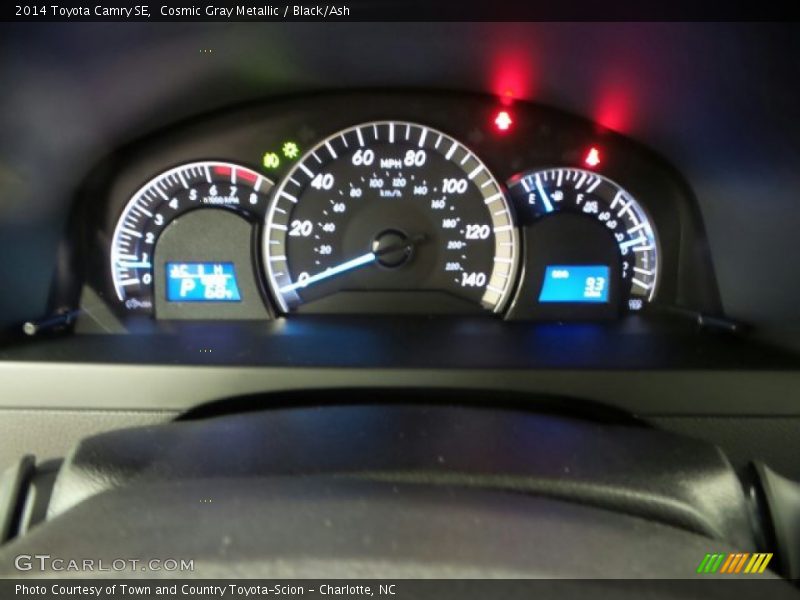 Cosmic Gray Metallic / Black/Ash 2014 Toyota Camry SE