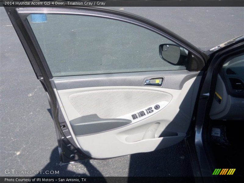 Triathlon Gray / Gray 2014 Hyundai Accent GLS 4 Door
