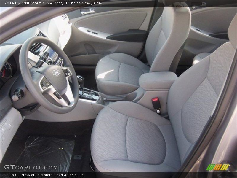 Triathlon Gray / Gray 2014 Hyundai Accent GLS 4 Door