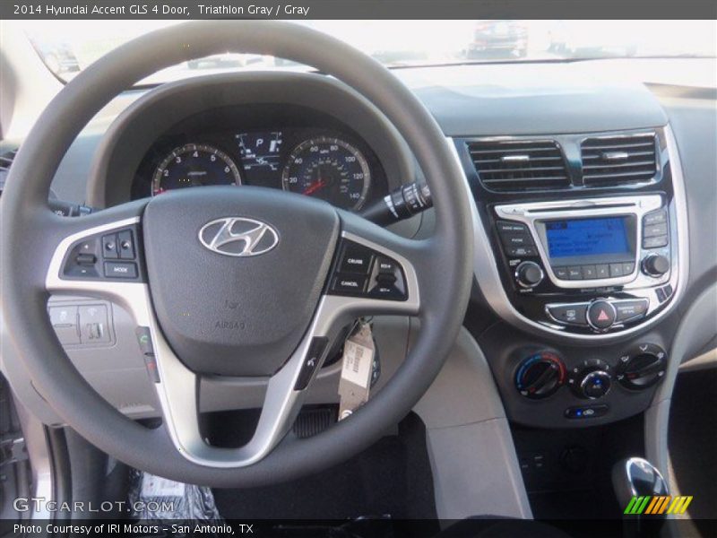 Triathlon Gray / Gray 2014 Hyundai Accent GLS 4 Door