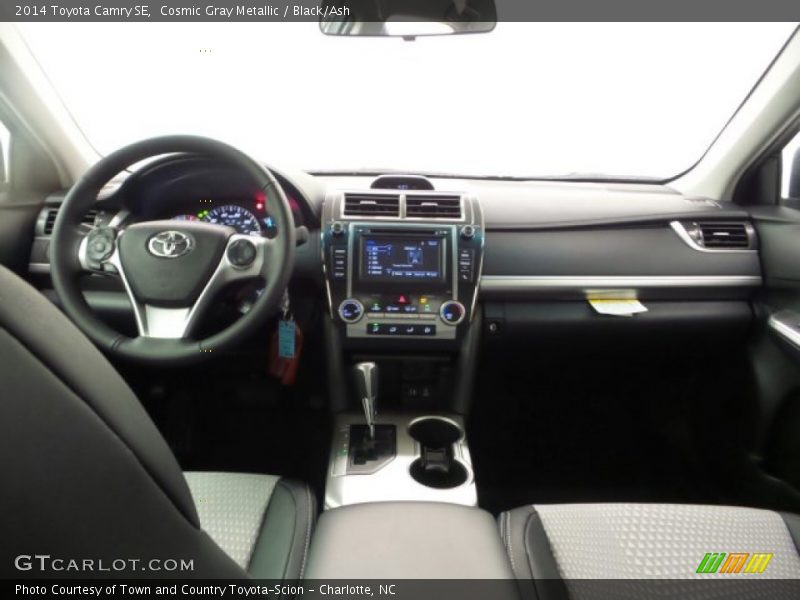 Cosmic Gray Metallic / Black/Ash 2014 Toyota Camry SE