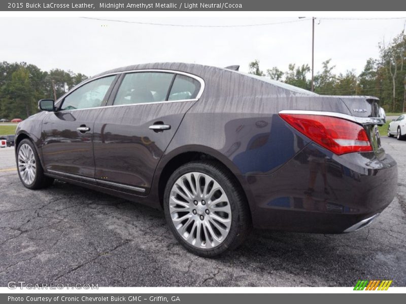  2015 LaCrosse Leather Midnight Amethyst Metallic