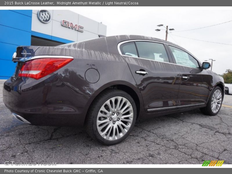 Midnight Amethyst Metallic / Light Neutral/Cocoa 2015 Buick LaCrosse Leather
