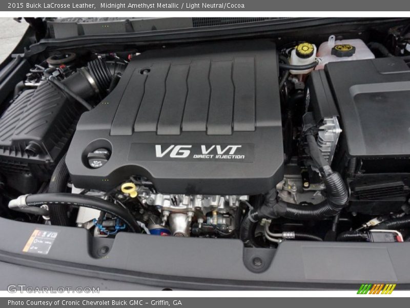 Midnight Amethyst Metallic / Light Neutral/Cocoa 2015 Buick LaCrosse Leather