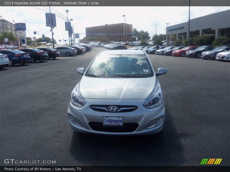 Ironman Silver / Gray 2014 Hyundai Accent GLS 4 Door