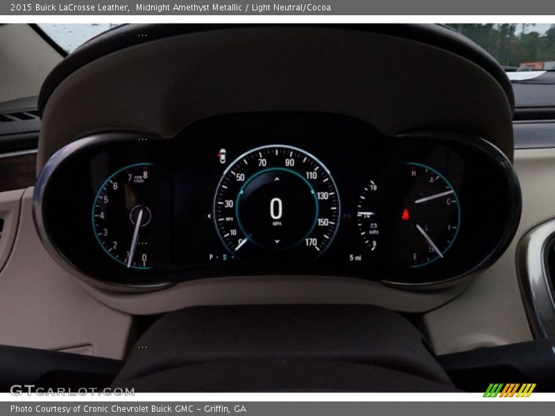 Midnight Amethyst Metallic / Light Neutral/Cocoa 2015 Buick LaCrosse Leather