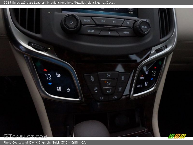 Midnight Amethyst Metallic / Light Neutral/Cocoa 2015 Buick LaCrosse Leather