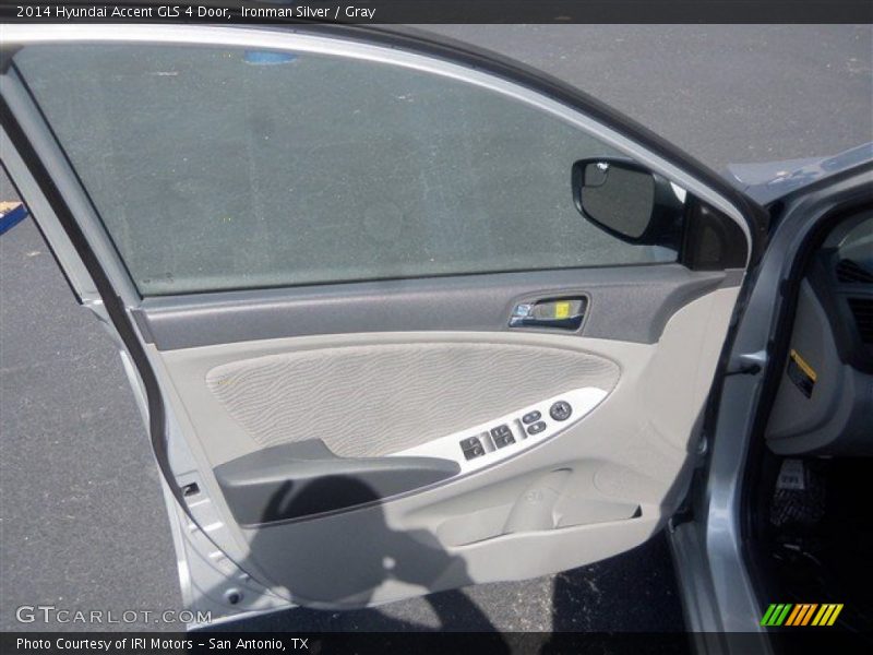 Ironman Silver / Gray 2014 Hyundai Accent GLS 4 Door