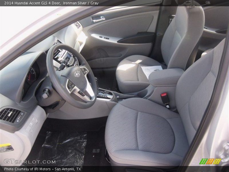 Ironman Silver / Gray 2014 Hyundai Accent GLS 4 Door