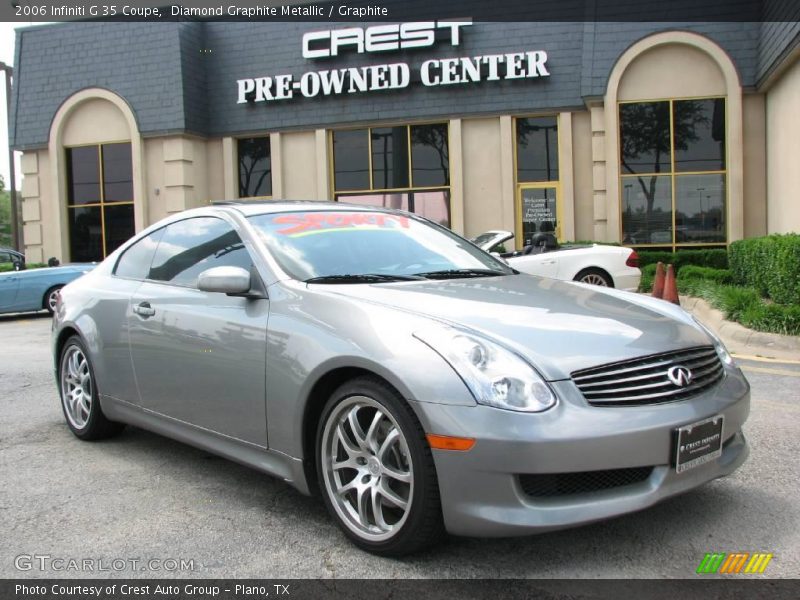 Diamond Graphite Metallic / Graphite 2006 Infiniti G 35 Coupe