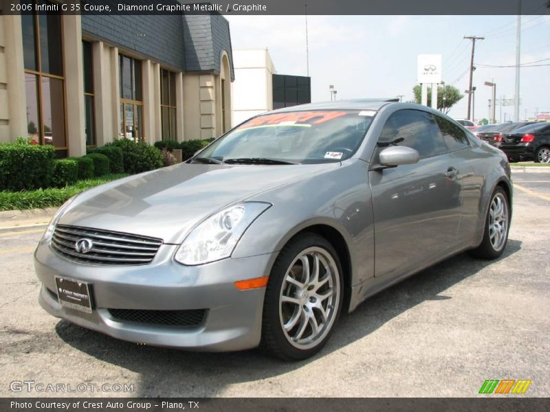 Diamond Graphite Metallic / Graphite 2006 Infiniti G 35 Coupe