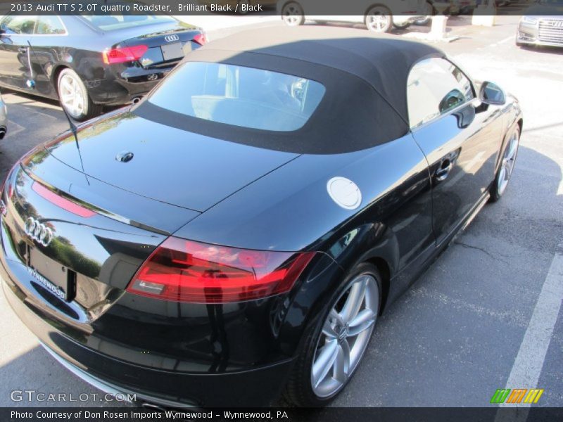 Brilliant Black / Black 2013 Audi TT S 2.0T quattro Roadster