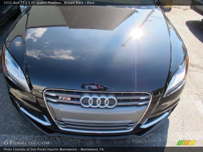 Brilliant Black / Black 2013 Audi TT S 2.0T quattro Roadster