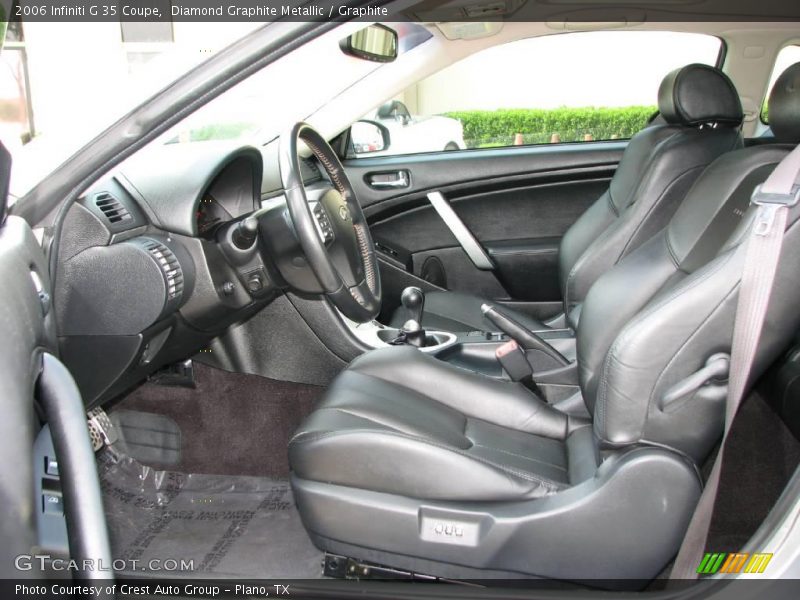Diamond Graphite Metallic / Graphite 2006 Infiniti G 35 Coupe