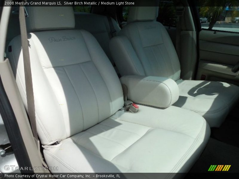 Silver Birch Metallic / Medium Light Stone 2008 Mercury Grand Marquis LS