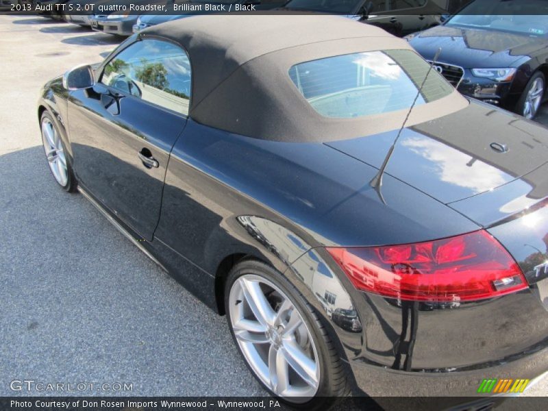 Brilliant Black / Black 2013 Audi TT S 2.0T quattro Roadster