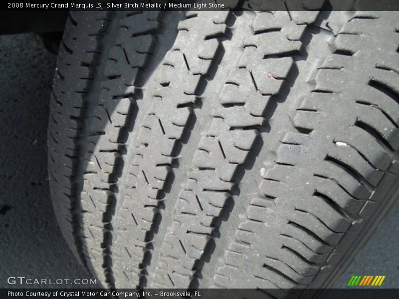 Silver Birch Metallic / Medium Light Stone 2008 Mercury Grand Marquis LS