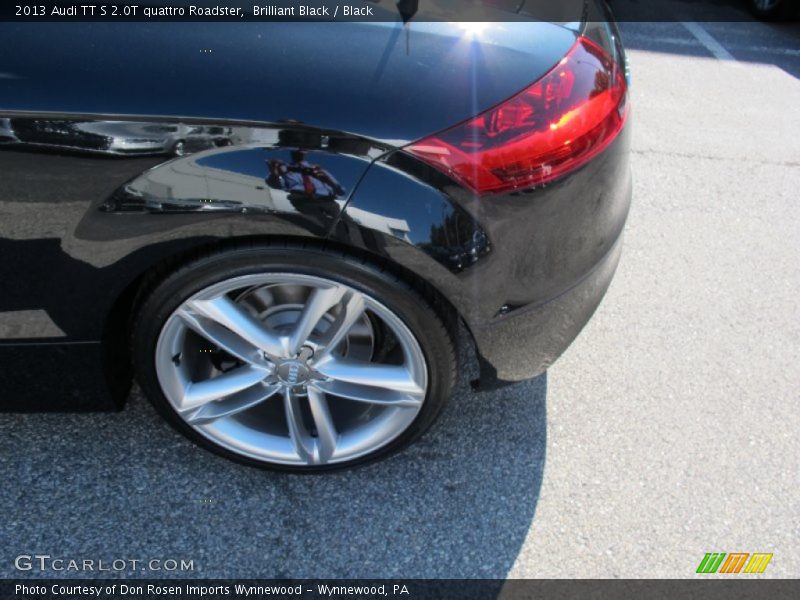 Brilliant Black / Black 2013 Audi TT S 2.0T quattro Roadster