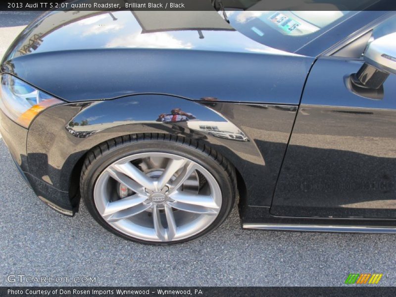 Brilliant Black / Black 2013 Audi TT S 2.0T quattro Roadster