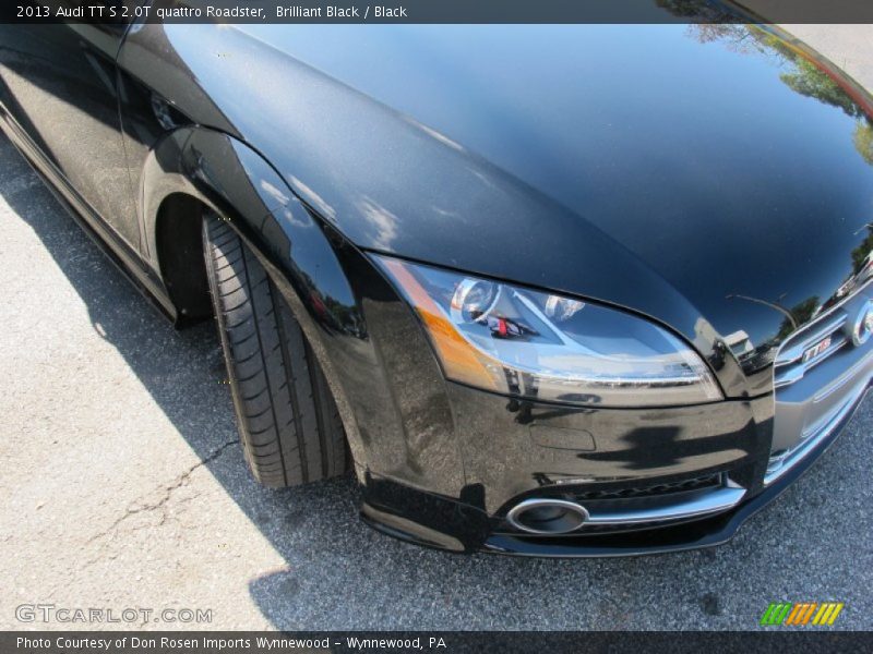 Brilliant Black / Black 2013 Audi TT S 2.0T quattro Roadster