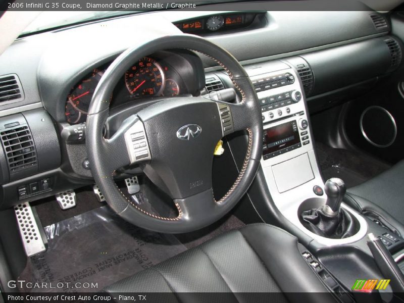 Diamond Graphite Metallic / Graphite 2006 Infiniti G 35 Coupe